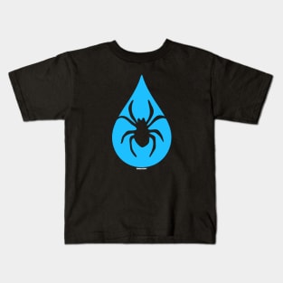 Water Droplet Spider Waterspider Kids T-Shirt